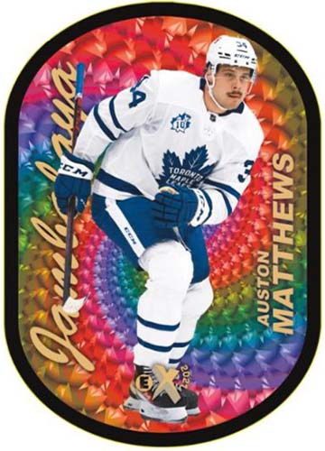 2021-22 SkyBox Metal Universe Hockey Jambalay Auston Matthews