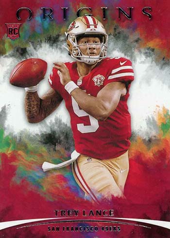 2021 Panini TREY LANCE (18) Card Rookie Lot - San Francisco 49ers