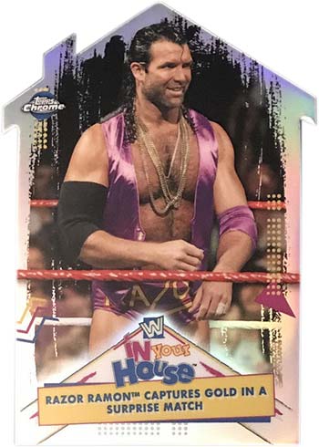 2021 Topps Chrome WWE Best of In Your House Die-Cuts Razor Ramon