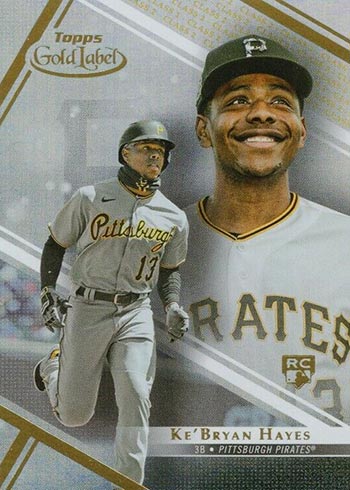 KE'BRYAN HAYES 2021 Topps Gold Label Class 1#38 Rookie Baseball