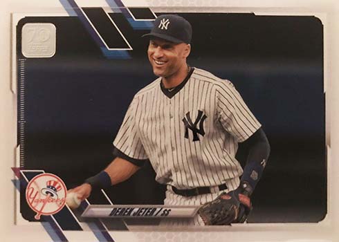 2014 Topps Update World Series MVP Patch Derek Jeter #WSP-DJ Patch HOF