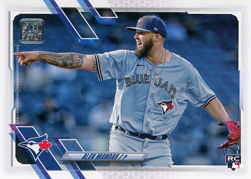 On-Card Auto # to 1 - Alek Manoah - 2021 MLB TOPPS NOW® Card 644F