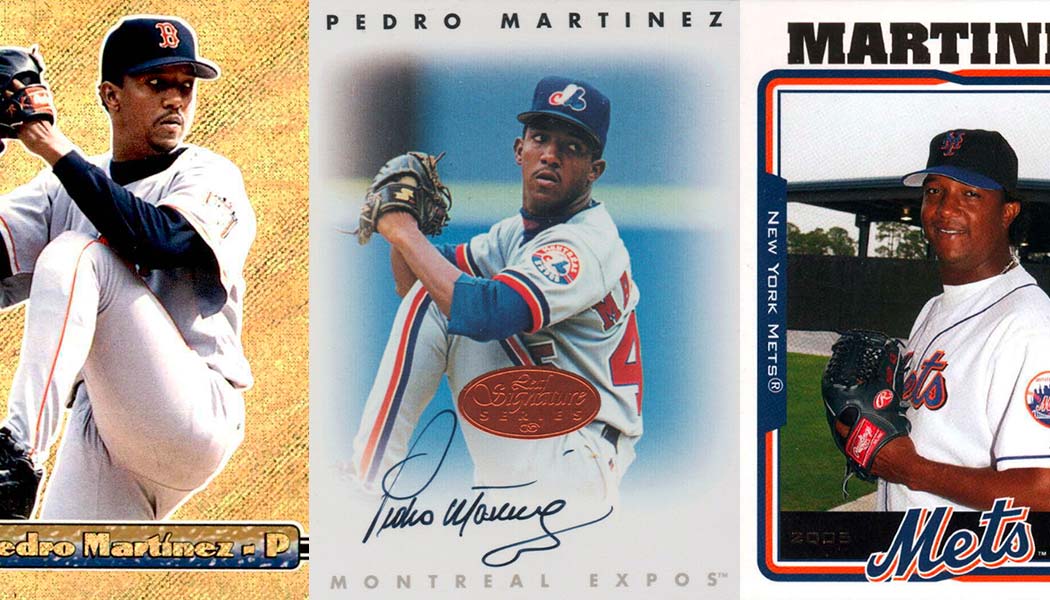 Pedro Martinez 10ct Lot of Baseball Cards
