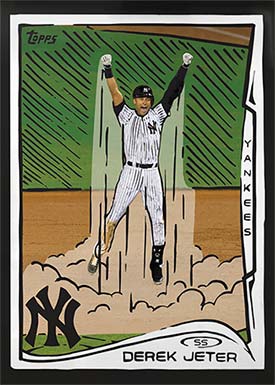 Topps Project70 Derek Jeter by Joshua Vides