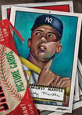 Topps Project70 Mickey Mantle by Chuck Styles