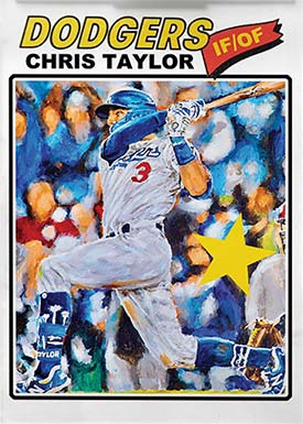 Topps Project70 Chris Taylor by Jonas Never