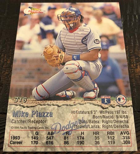  2023 Donruss Career Stat Line #20 Mike Piazza Florida Marlins  Diamond Kings Baseball Trading Card from Panini in Raw (NM or Better)  Condition : Sports & Outdoors