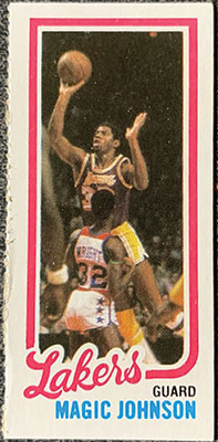 1981 Topps Magic Johnson #21 BGS NM 7. Basketball Cards Singles