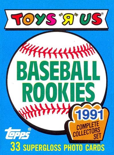 1991 Topps Toys R Us #29 Greg Vaughn RC BREWERS Rookie Collector's Edition  NM/MT