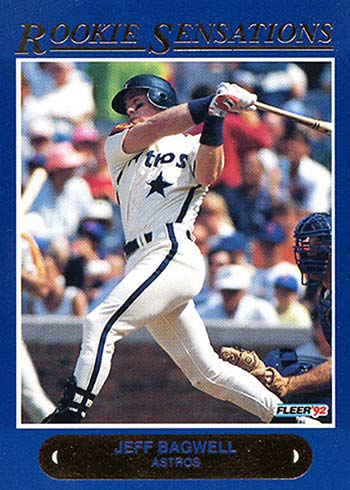 JEFF BAGWELL - 1992 TOPPS ALL-STAR ROOKIE BASEBALL CARD #520 - HOUSTON  ASTROS - FREE SHIPPING at 's Sports Collectibles Store