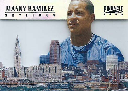 1998 Pinnacle Jersey Number Bankruptcy #209 MANNY RAMIREZ