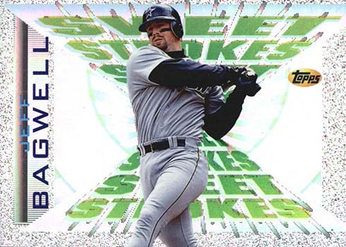 1996 Jeff Bagwell Sweet Strokes Topps Houston Astros # SS2