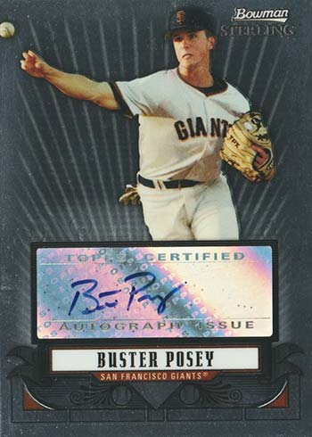 2008 Bowman Sterling Buster Posey Autograph