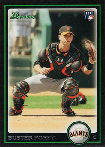 Buster Posey Rookie Card Rankings and What's the Most Valuable