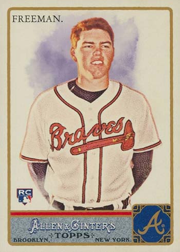 Freddie Freeman Rookie Card Rankings and Other Key Early Cards