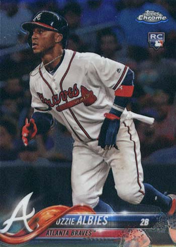 2021 Topps Chrome Update Ozzie Albies All Star Game #ASG-21 Atlanta Braves  