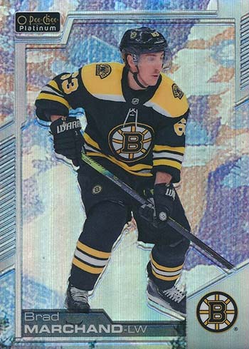 2020-21 O-Pee-Chee Platinum Hockey Pond Hockey Brad Marchand