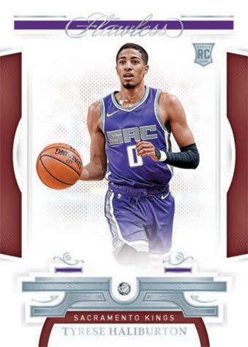 2020-21 Panini Flawless Basketball Checklist, Team Set Lists, Box Info