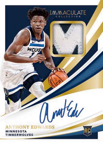 2020 21 Panini Immaculate Basketball Rookie Patch Autographs