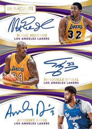 Anthony Davis Autographed 2021-22 Los Angeles Lakers Icon