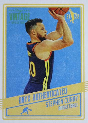 2021-22 Onyx Vintage Basketball Stephen Curry