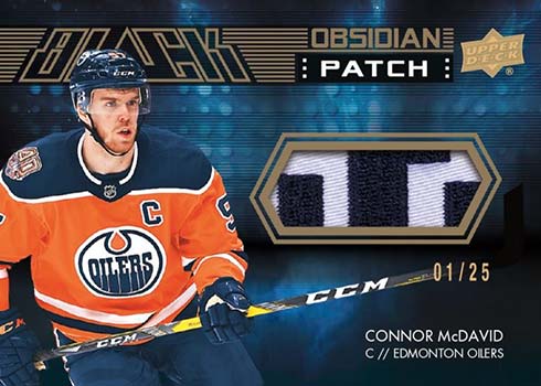 2016/17 Upper Deck Black Obsidian Toews/Kane Dual Patch Auto Card