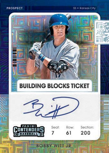 2021 Panini Contenders Baseball Checklist