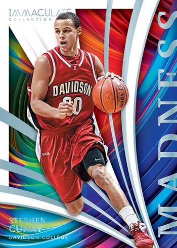 2021 Panini Immaculate Collegiate Basketball Madness Stephen Curry