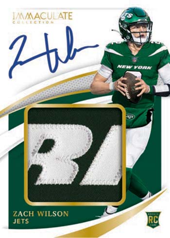 2021 Panini Immaculate Collection Football Trading Card Set Checklist