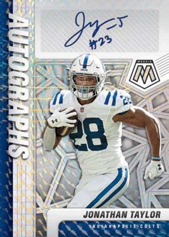 2022 Panini Prizm Blockchain Jaylen Waddle 1/1 NFL Shield Autograph