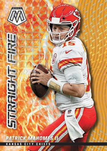 2021 Panini Mosaic Football Choice Red And Green Rookie #303 Trey Lance