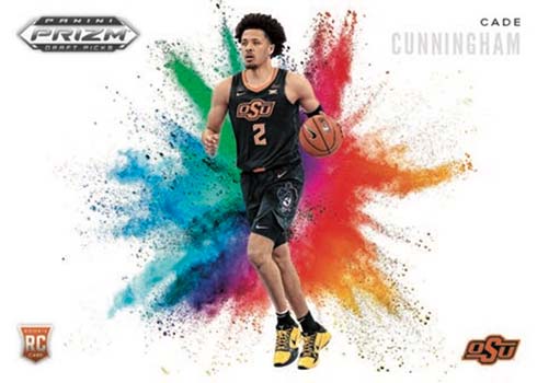 2021-22 Panini Prizm Draft Picks Basketball Color Blast Cade Cunningham