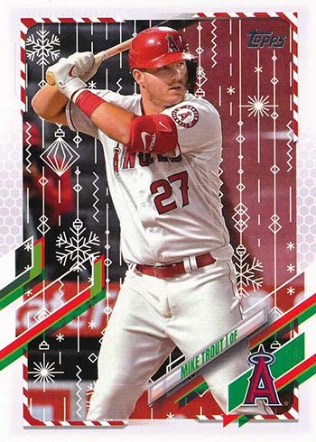 2021 Topps Holiday Kyle Lewis Seattle Mariners #HW117