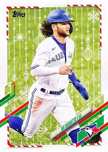 2021 TOPPS NOW CARD MLB CELEBRATES FATHERS DAY #396 Bo Bichette Major  League