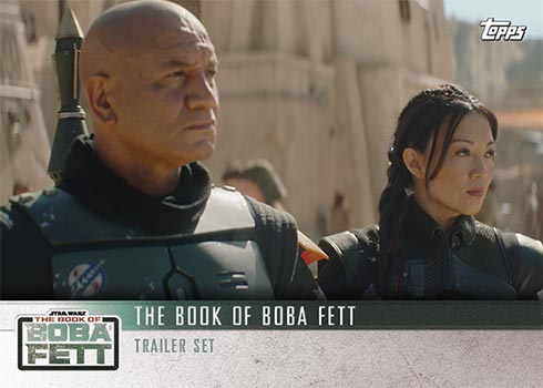 ★ 2021 Topps Star Wars ★ Star Wars The Book of Boba Fett Trailer 6 Card Set★ DE 