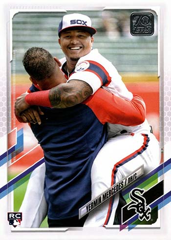 2021 Topps Throwback Thursday 46 Yermin Mercedes RC Rookie Week 16 TBT  Tigers PS