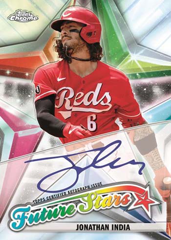 2022 Topps Chrome Baseball Future Stars Autographs