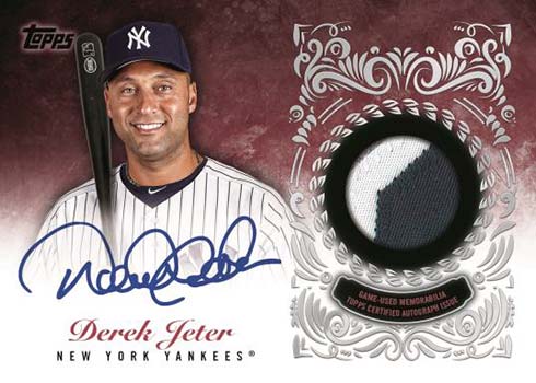 2022 Topps Series 2 Baseball Topps Reverence Autograph Patch Derek Jeter