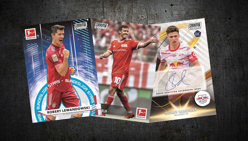 2021-22 Topps Stadium Club Chrome Bundesliga Checklist, Box Info