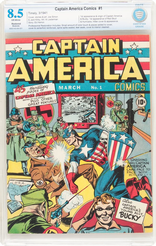 Captain America at Heritage Auctions