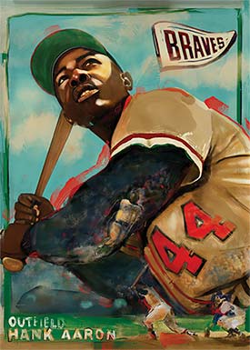 Topps Project70 Hank Aaron by Andrew Thiele