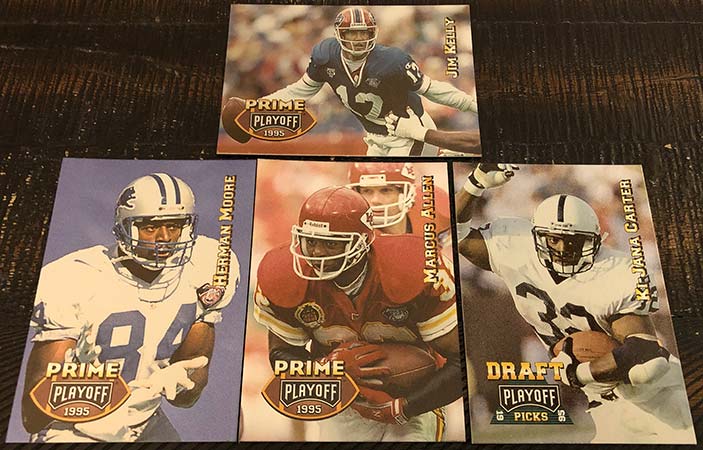 1995 Prime Playoff NFL Football Card Pack Factory Sealed MINT 