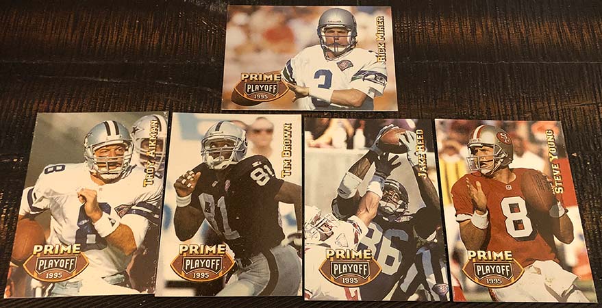 1995 Playoff Prime #74 Isaac Bruce - NM-MT