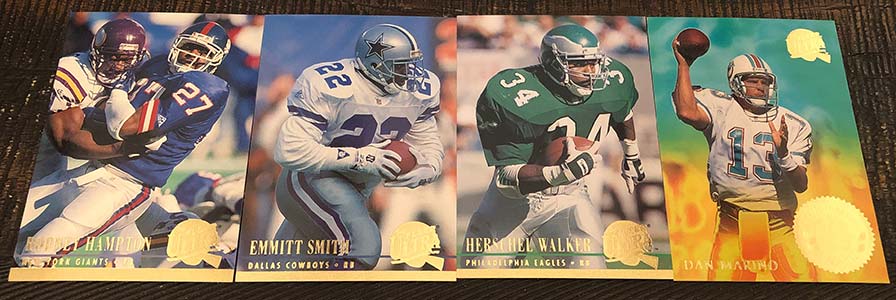 Philadelphia Eagles 1994 Fleer 15-card team set Randall Cunningham