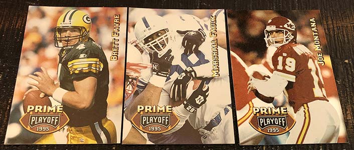 1995 Prime Playoff NFL Football Card Pack Factory Sealed MINT 