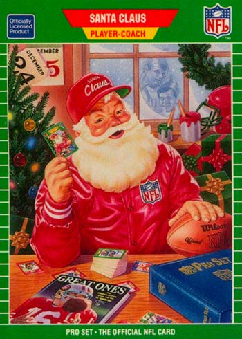 1989 Pro Set Santa Claus