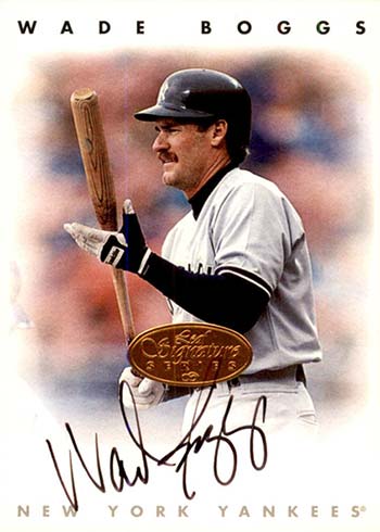 Instant PC: 10 Career-Defining Wade Boggs Baseball Cards - Beckett 