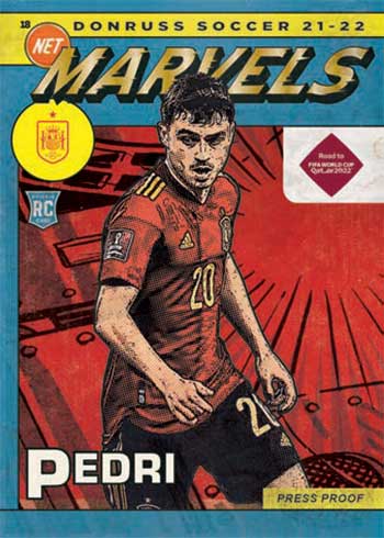 2021-22 Donruss Soccer Checklist, Team Set Lists, Hobby Box Info