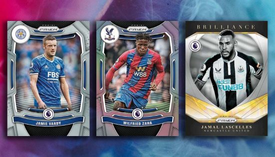 2021-22 Panini Prizm Premier League Soccer Hobby Box 12 Packs/12 Cards: 1 Auto 