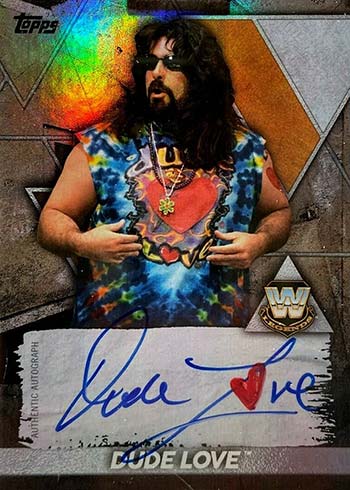 2021 Topps WWE Fully Loaded Legends Autographs Dude Love